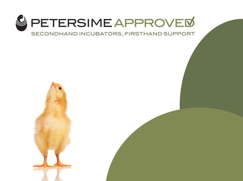 Petersime Approved; incubators; secondhand incubators 